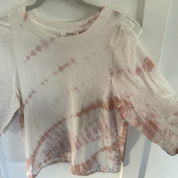 Boho Tie-Dye Splendid Casual Sweater Blouse Size Small - Picture 3 of 5
